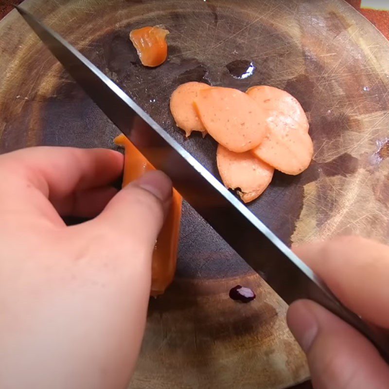 Step 1 Prepare vegetables for Chicken Cheese Pizza