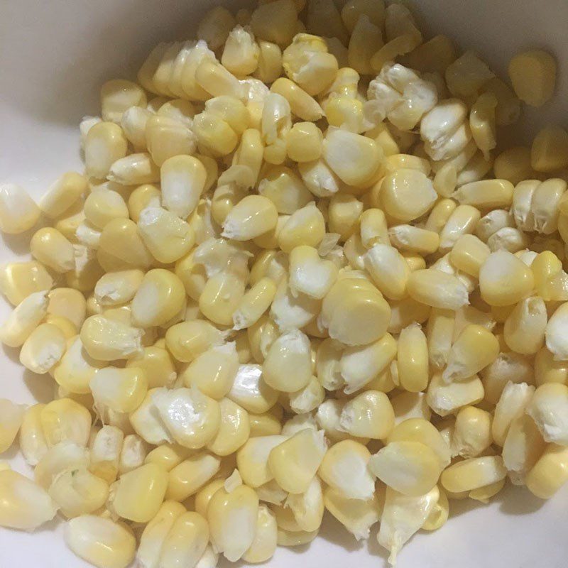 Step 1 Prepare the Corn for Corn Milk Jelly
