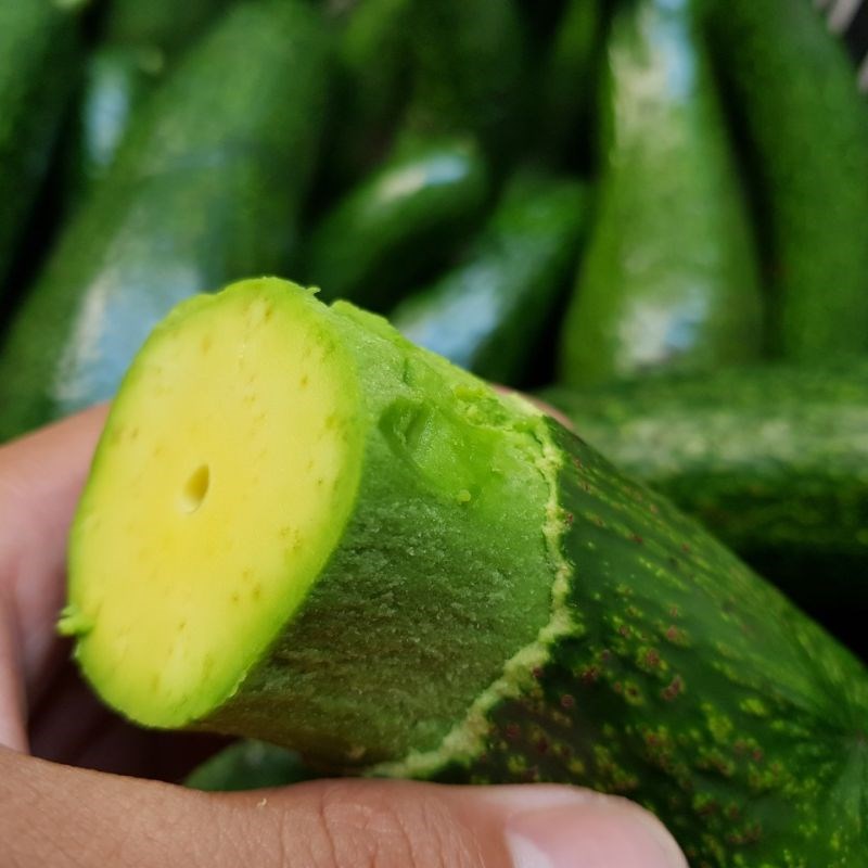 Step 2 Prepare the avocado Ripe coconut avocado