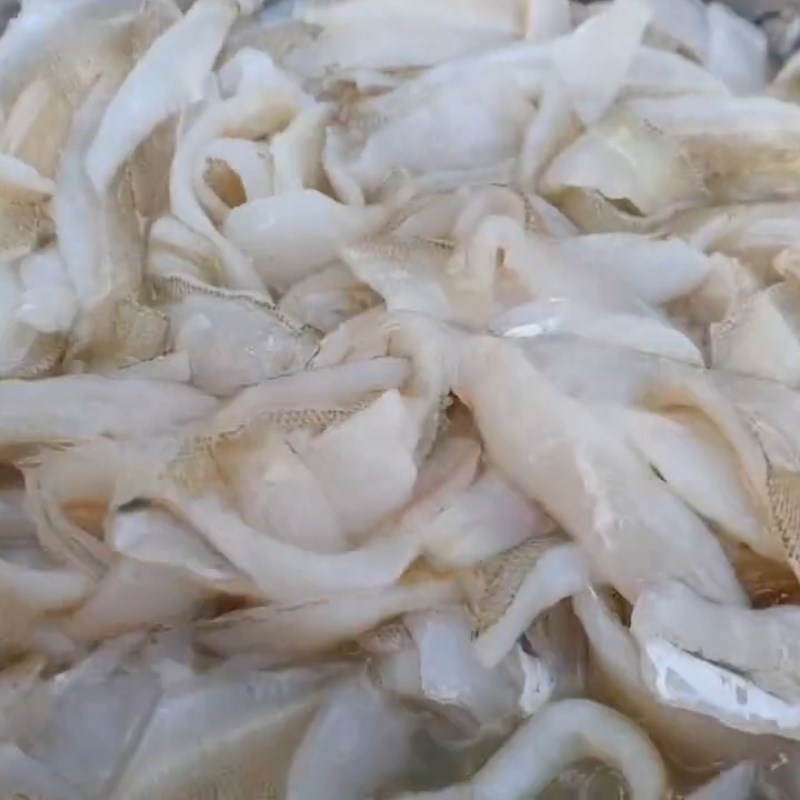 Step 1 Preparing fish for Fish Salad