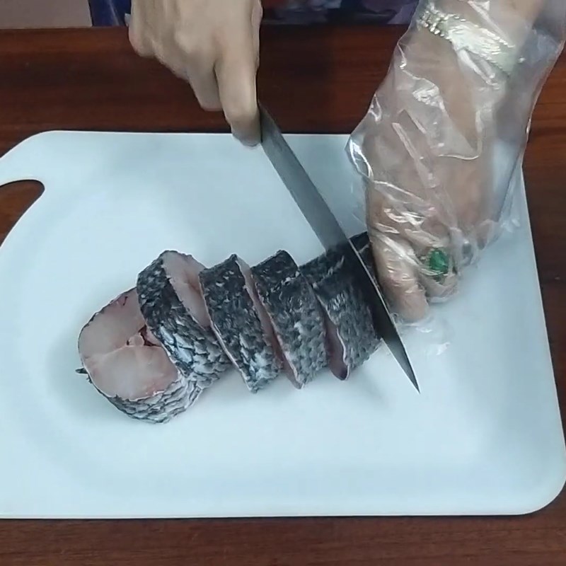 Step 1 Prepare snakehead fish Snakehead fish with fresh bamboo shoots
