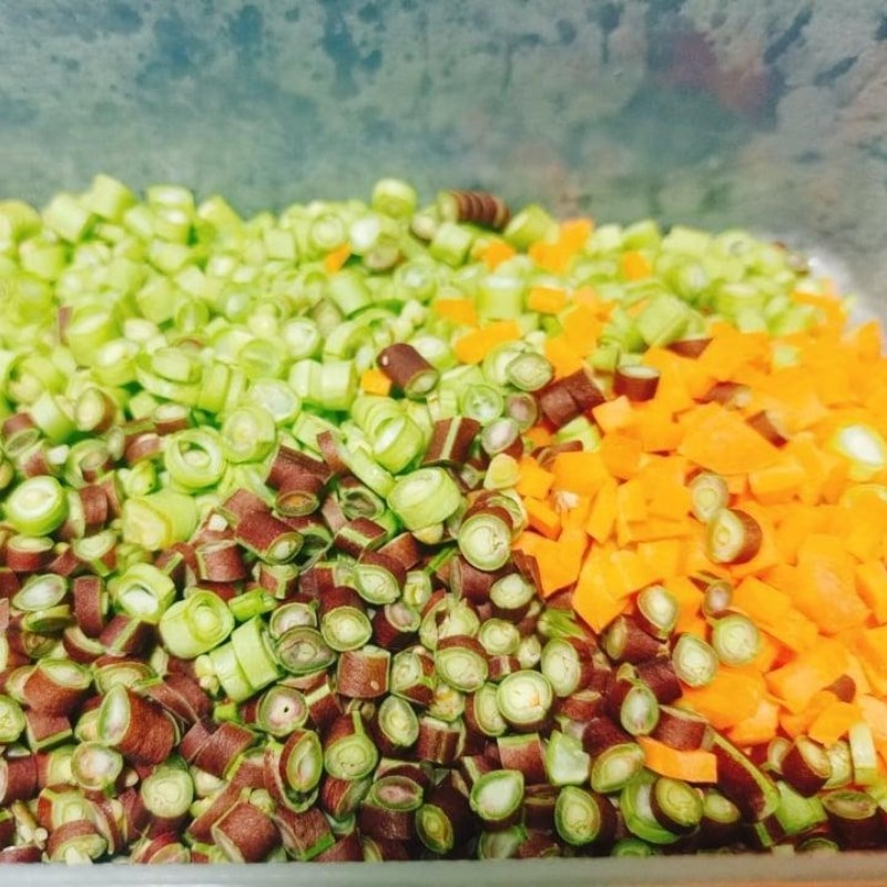 Step 1 Prepare the Ingredients for Vegetarian Tofu and Vegetable Cake