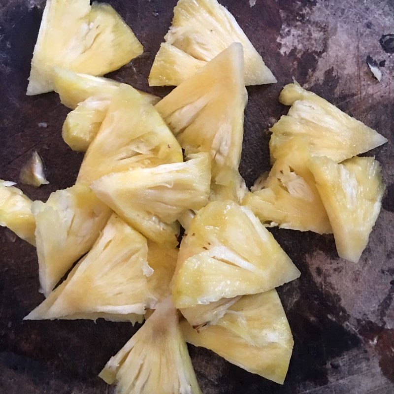 Step 2 Prepare the ingredients Pineapple Braised Tuna with Noodles