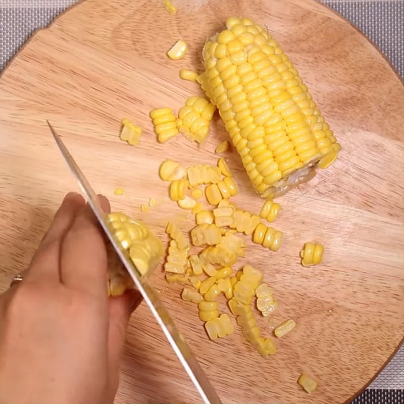 Step 1 Prepare the ingredients for Fried Corn (Maize) Eggs and Sausages