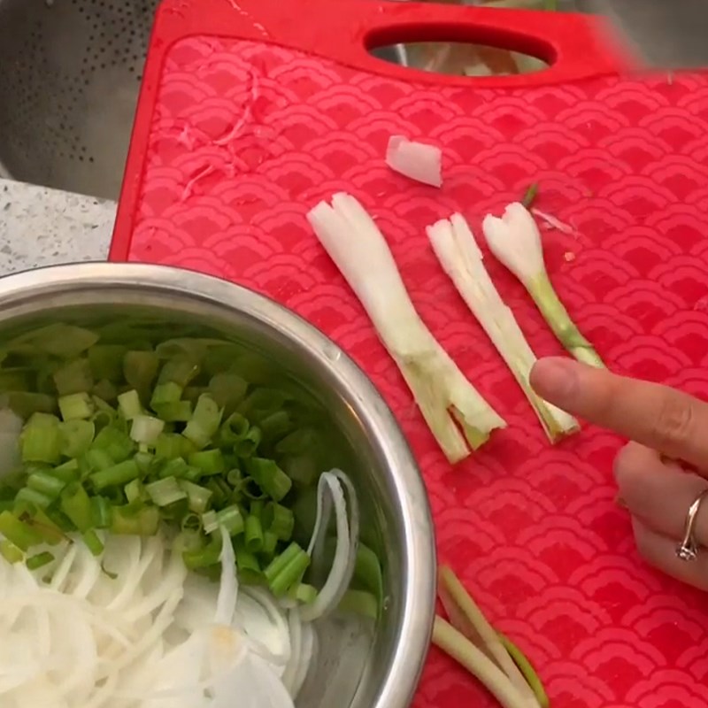 Step 3 Prepare the remaining ingredients Central Region porridge