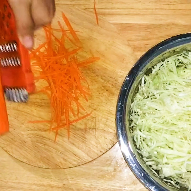 Step 2 Prepare the remaining ingredients Duck salad with rice paddy herbs and cabbage
