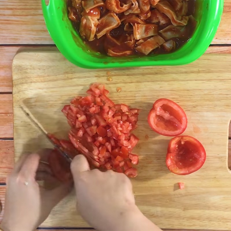 Step 2 Preparing other ingredients for cooking lagu
