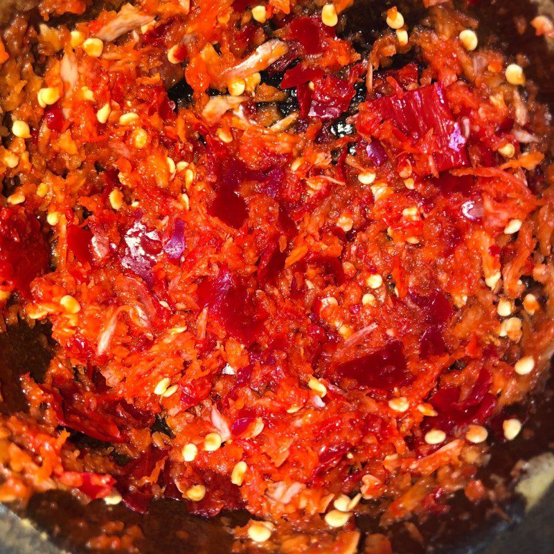 Step 3 Prepare the other ingredients Banana flower salad with pork