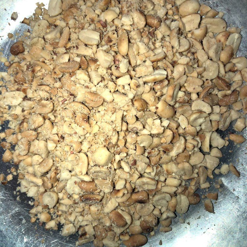Step 3 Prepare the other ingredients Banana flower salad with pork