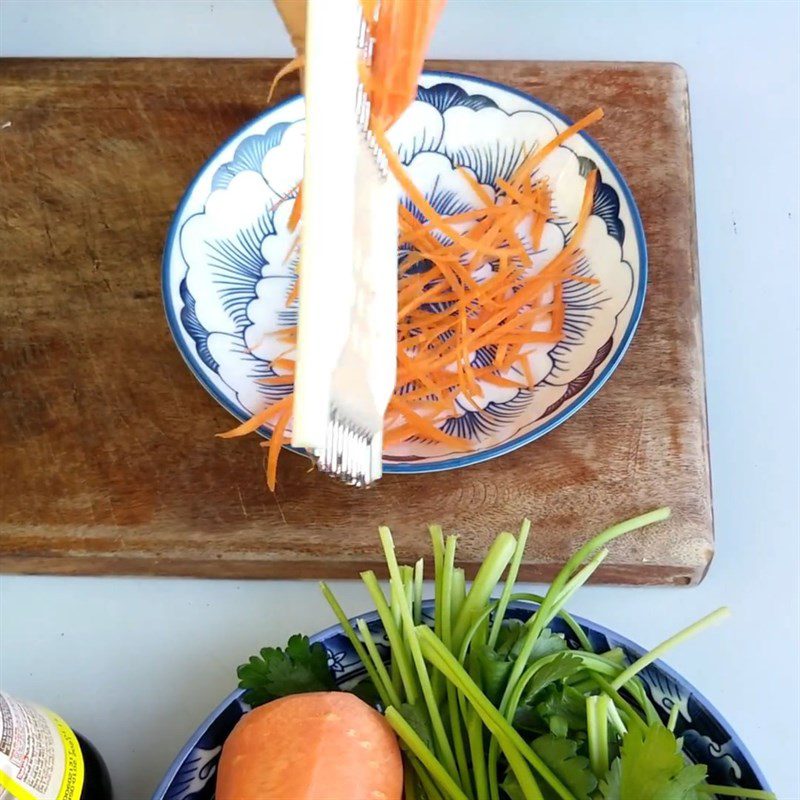 Step 2 Prepare other ingredients Stir-fried Dried Squid with Vermicelli