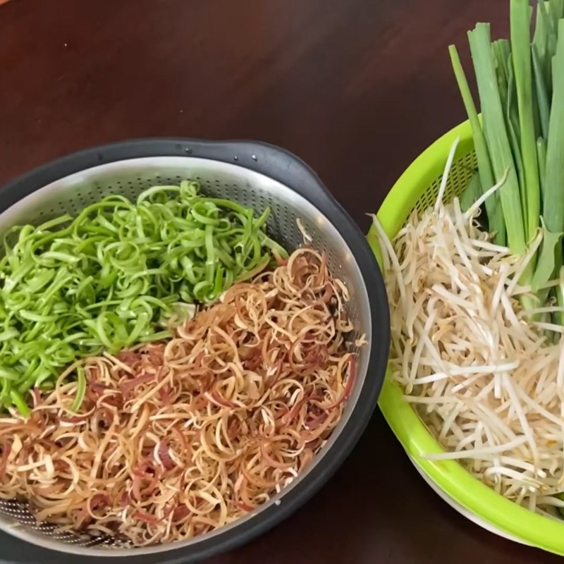 Step 2 Prepare other ingredients Northern crab noodle soup