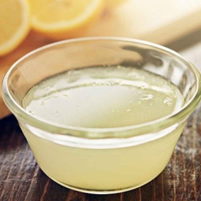 Step 1 Prepare the lemons for protein lemon smoothie