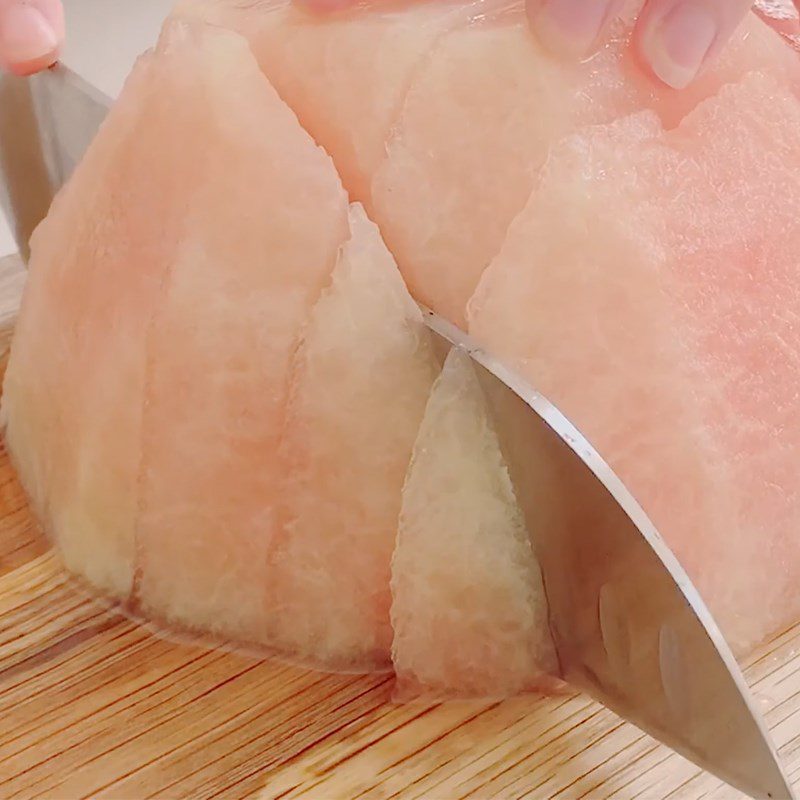 Step 1 Prepare watermelon Watermelon milk