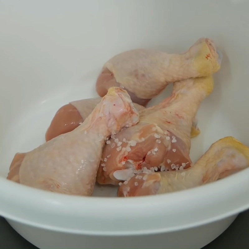 Step 1 Prepare chicken thighs Honey Fried Chicken Thighs