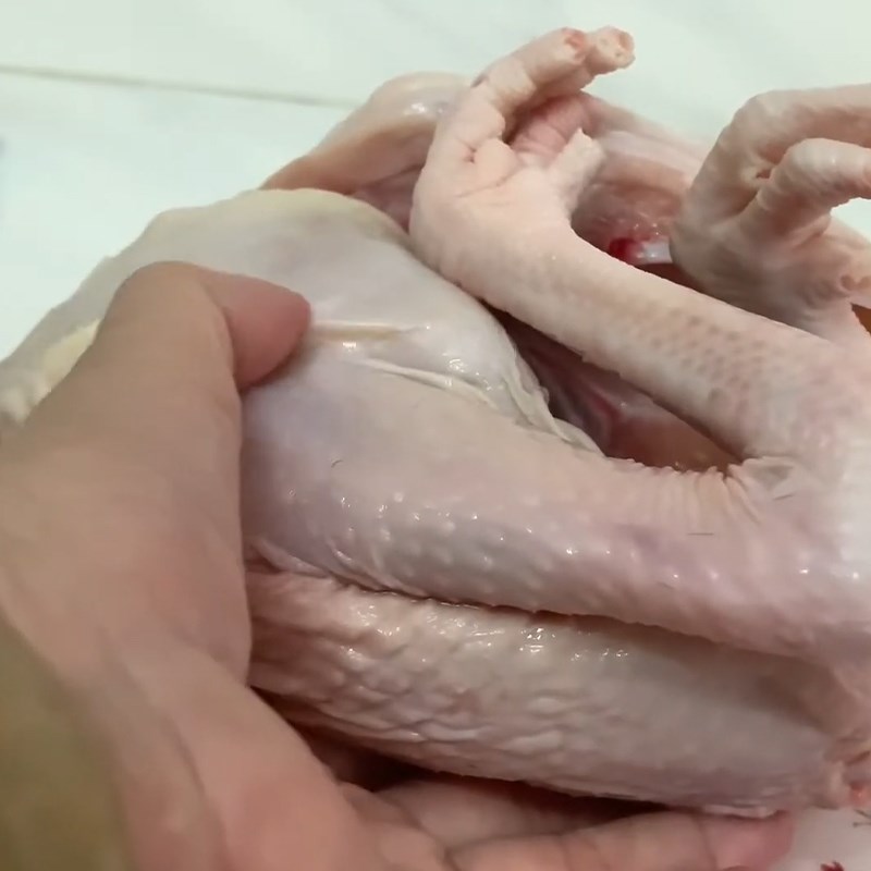 Step 2 Prepare the chicken for the chicken porridge