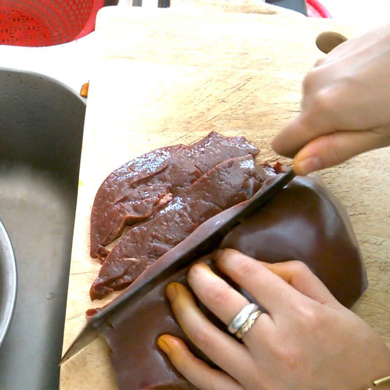 Step 1 Preparing Beef Liver Pâté