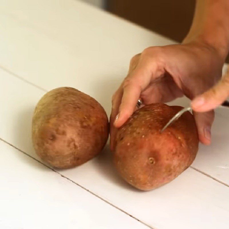 Step 1 Prepare and Bake the Potatoes Simple Baked Potato with Egg