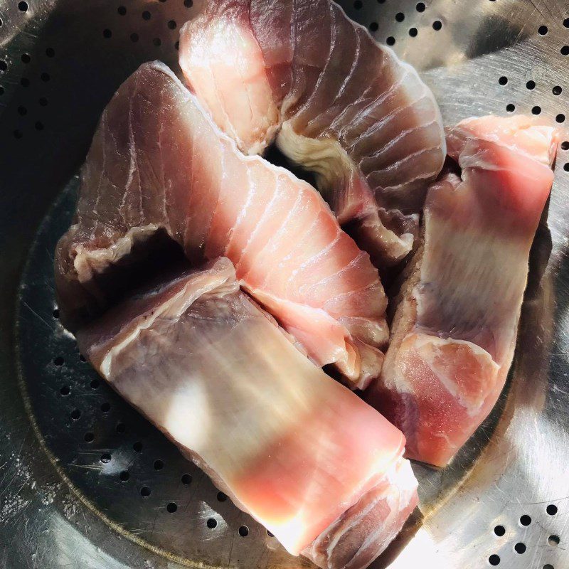 Step 1 Prepare Ingredients for Braised Tuna with Pepper