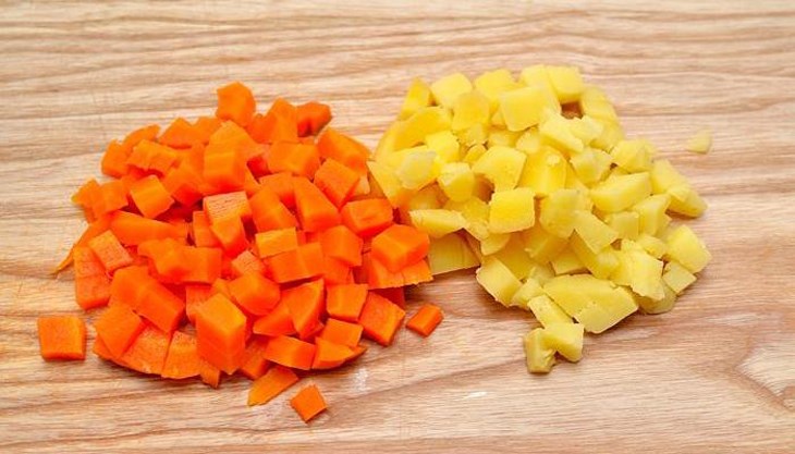 Step 1 Prepare the ingredients for Carrot Soup