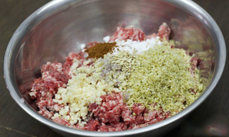 Step 1 Prepare Ingredients for Grilled Beef with Fat Chai