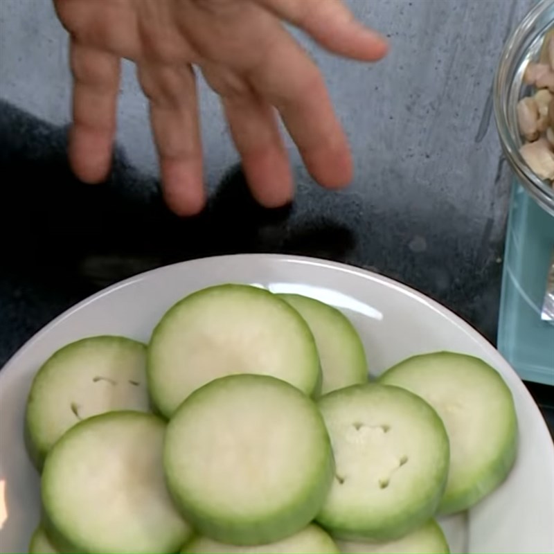 Step 1 Prepare the Ingredients for Braised Wax Gourd with Soy Sauce