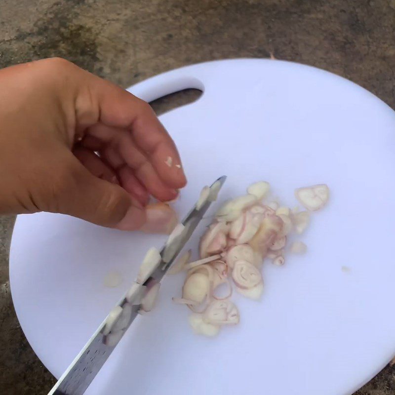 Step 1 Prepare Ingredients for Clam Porridge