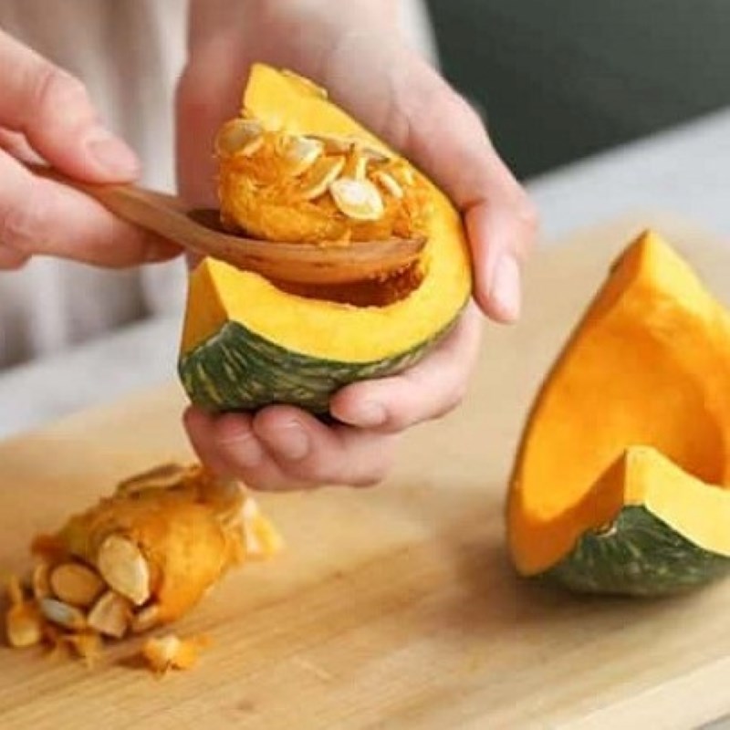 Step 1 Prepare the ingredients Purple Sweet Potato Pumpkin Milk