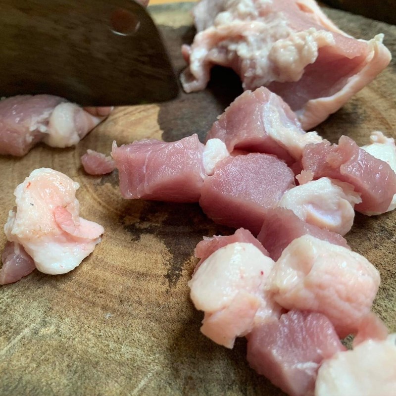 Step 1 Prepare the Ingredients for Braised Fig with Meat