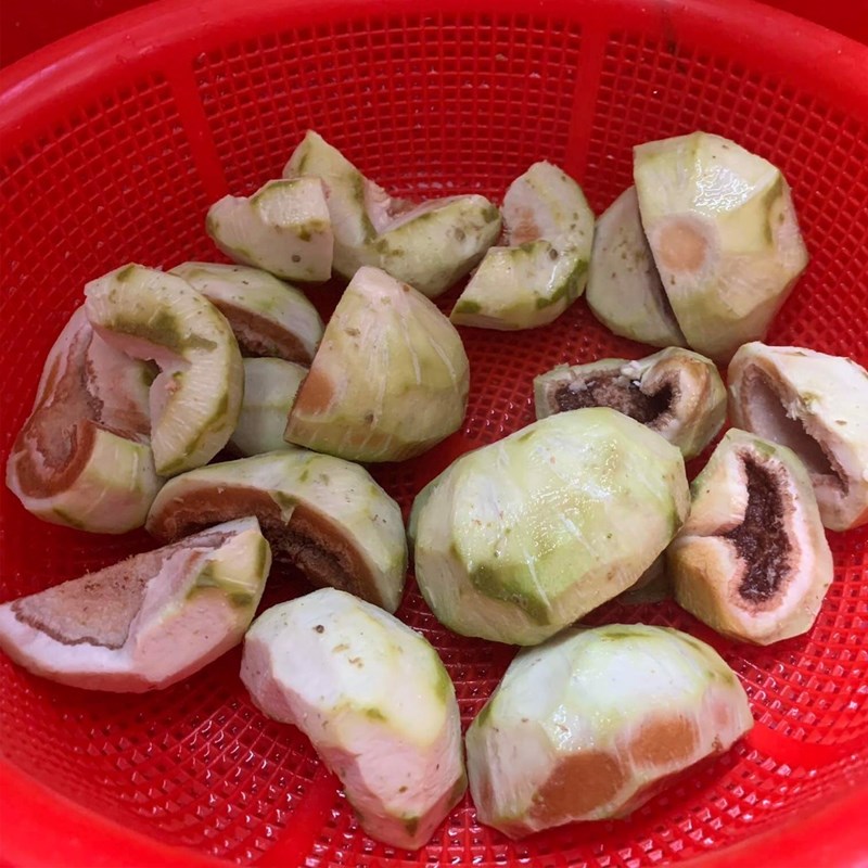 Step 1 Prepare the Ingredients for Braised Fig with Meat