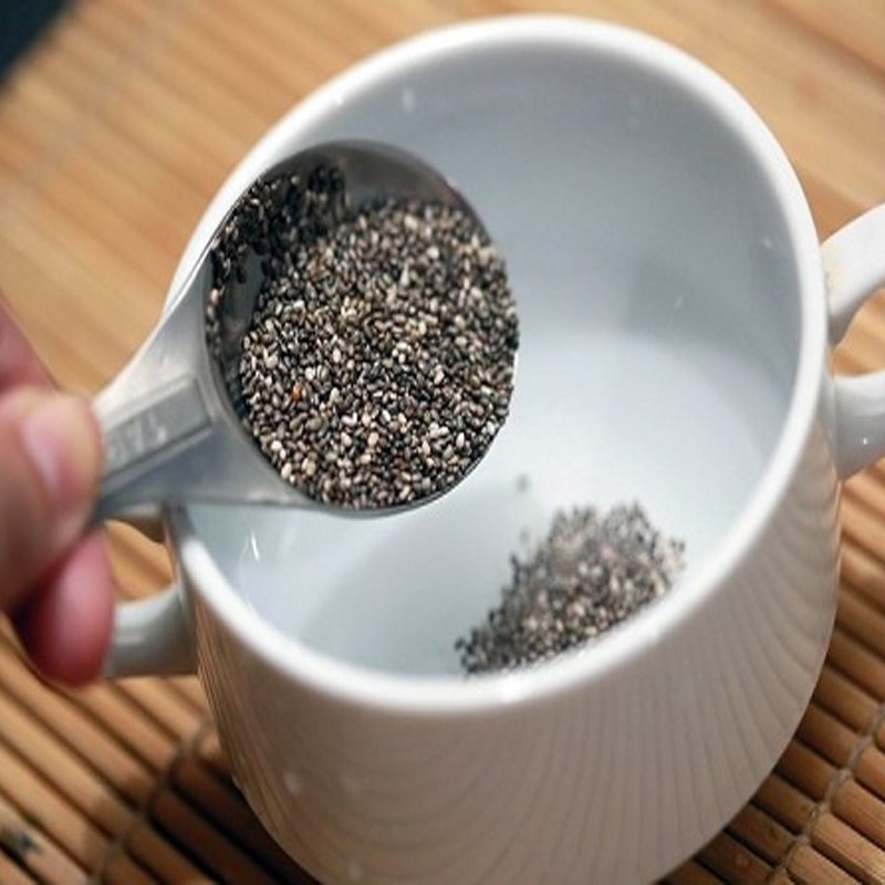 Step 1 Prepare the ingredients for Chia Seed Salad