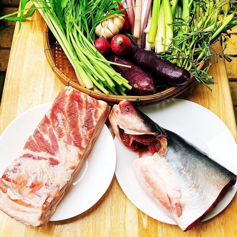 Step 1 Prepare ingredients for Basa fish hotpot
