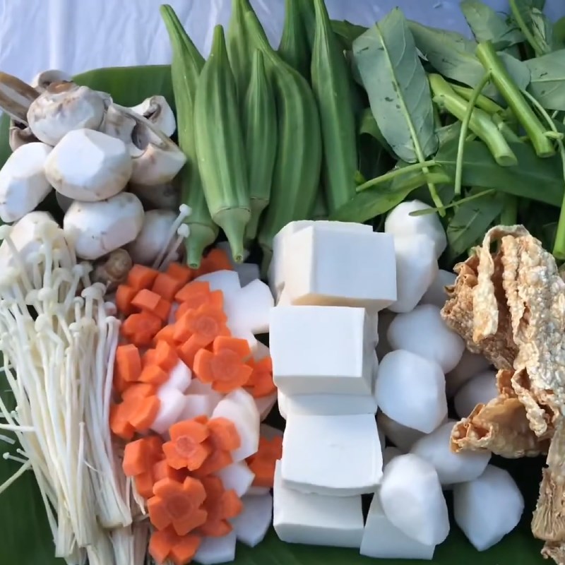 Step 1 Prepare ingredients for Beef Rib Hotpot