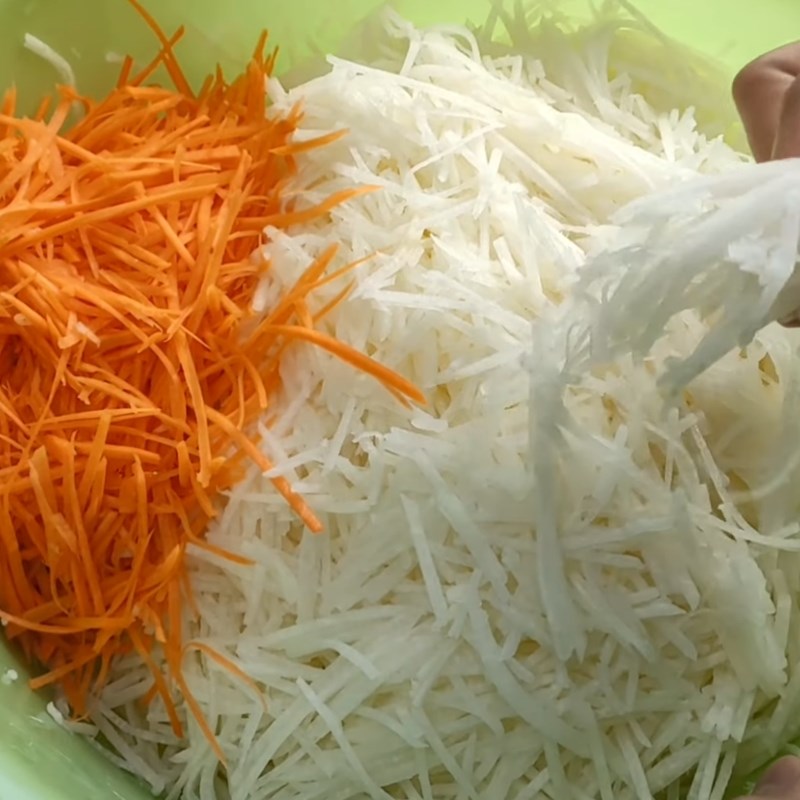 Step 1 Prepare Ingredients for Vegetarian Bún Bì