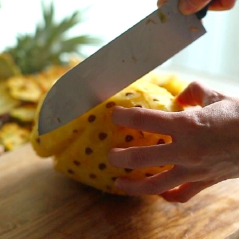 Step 1 Prepare the Ingredients for Pineapple and Sour Mango Juice