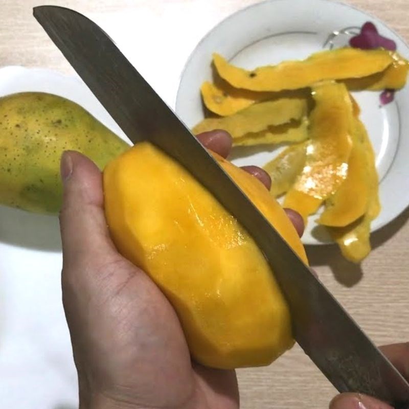 Step 1 Prepare Ingredients for Mango Juice