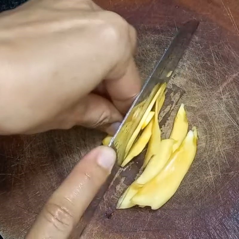 Step 1 Prepare ingredients for Jackfruit seed milk and fresh jackfruit