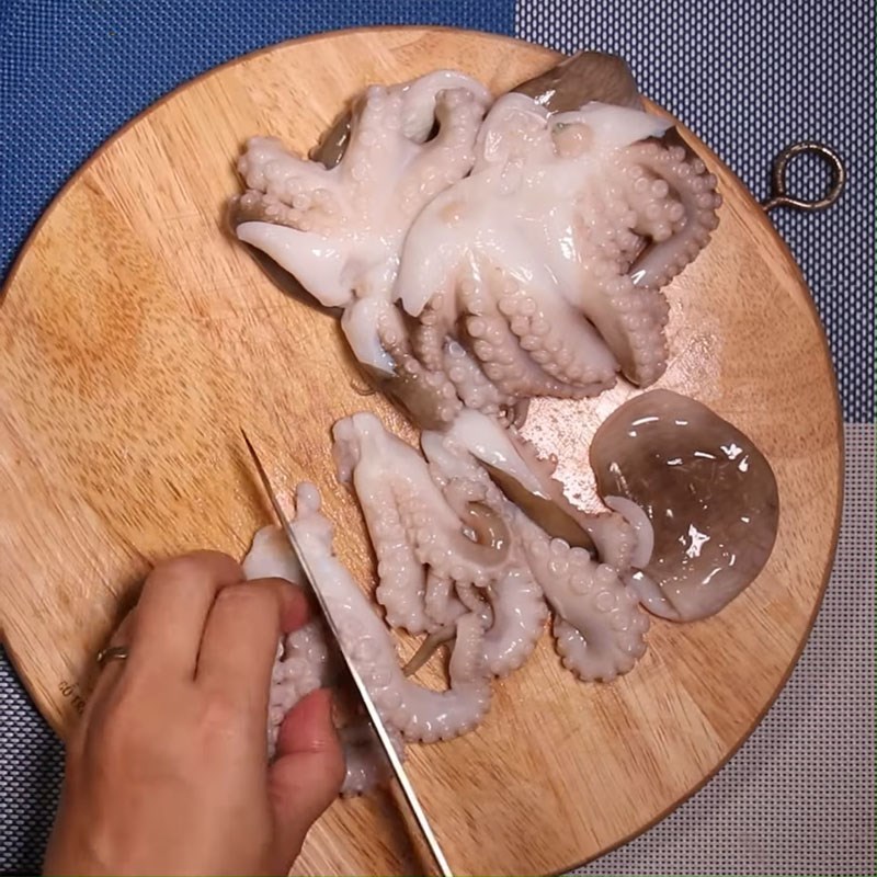 Step 1 Prepare Fresh Ingredients for Fermented Fish Hot Pot