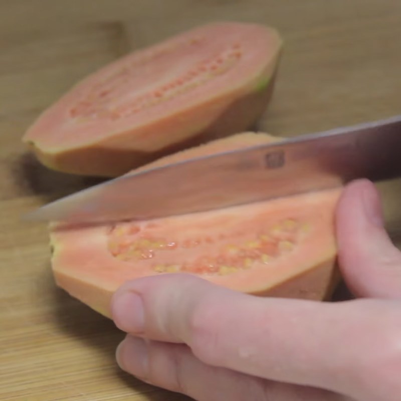 Step 1 Prepare guava Guava juice