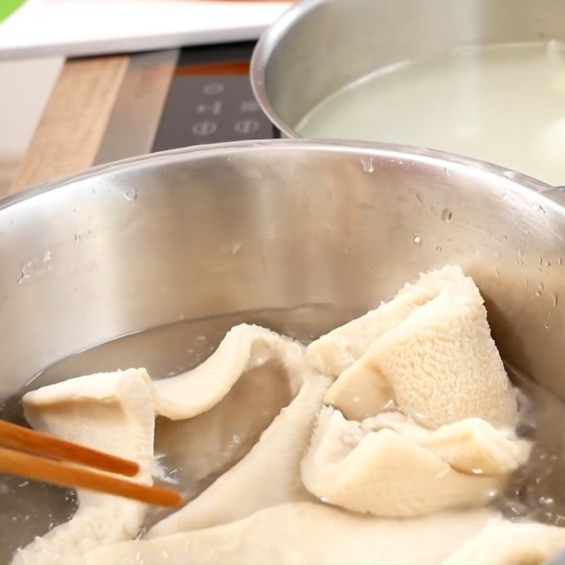 Step 2 Prepare beef tripe for beef tripe salad
