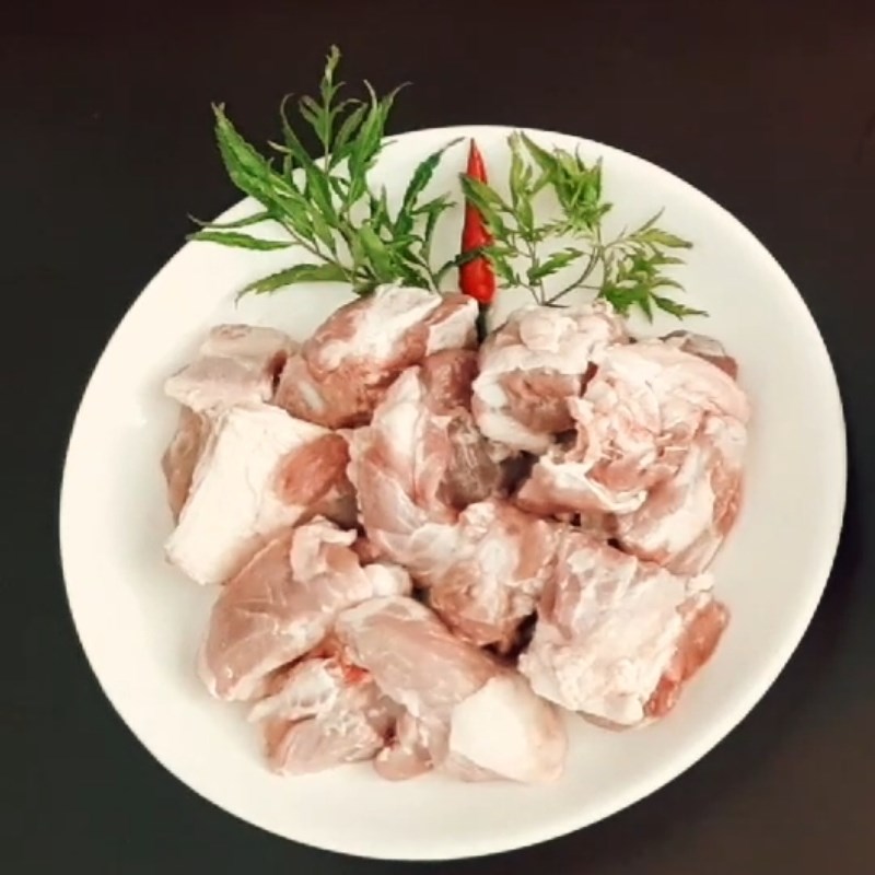 Step 1 Prepare the Pork Ribs for Green Bean Porridge