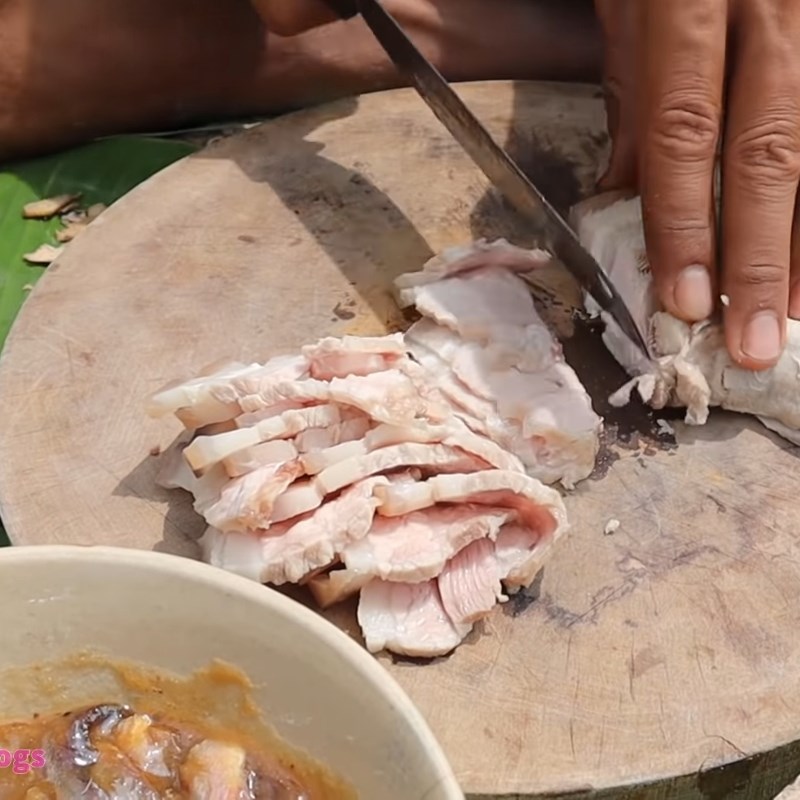 Step 2 Prepare the Pork Belly for Fish Sauce with Pork Belly