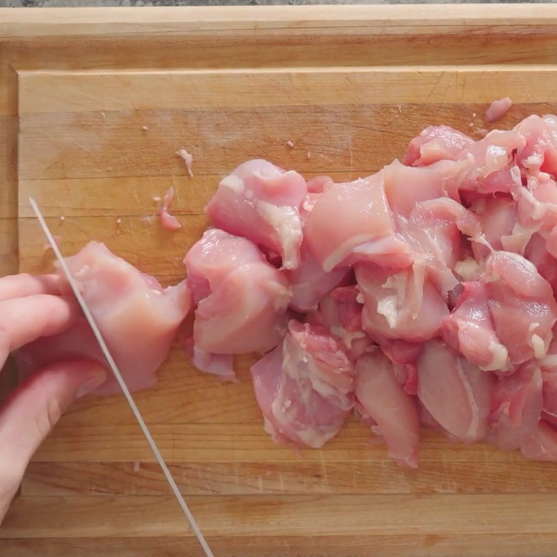 Step 1 Prepare the Chicken Stir-fried Broccoli with Chicken
