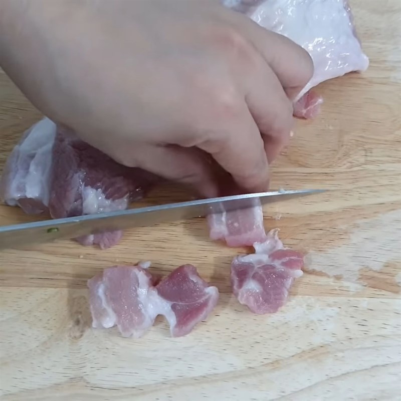 Step 1 Prepare the pork Braised Pork