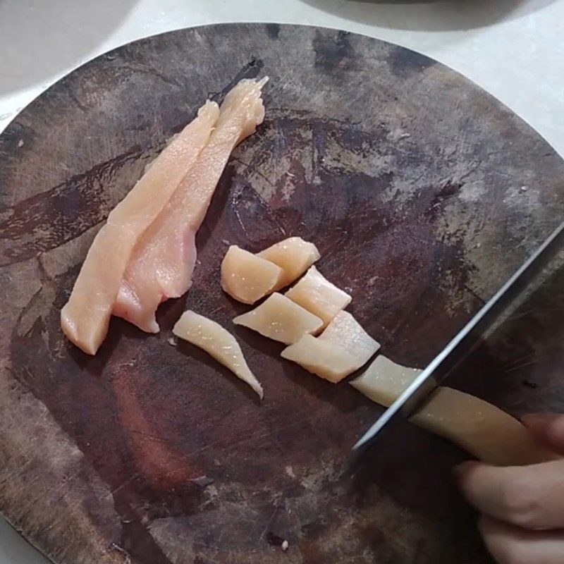Step 1 Prepare Chicken Breast Stir-fried Potatoes with Chicken Breast