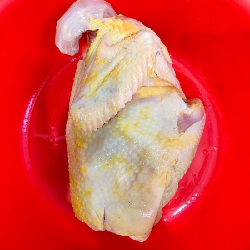 Step 1 Prepare and marinate the chicken for Chicken Noodles with Vietnamese Balm