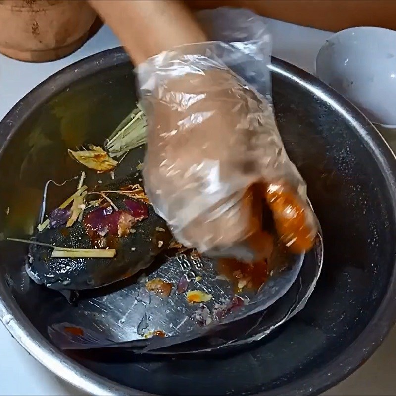 Step 1 Prepare and Marinate the Fish Grilled Catfish in Banana Leaves
