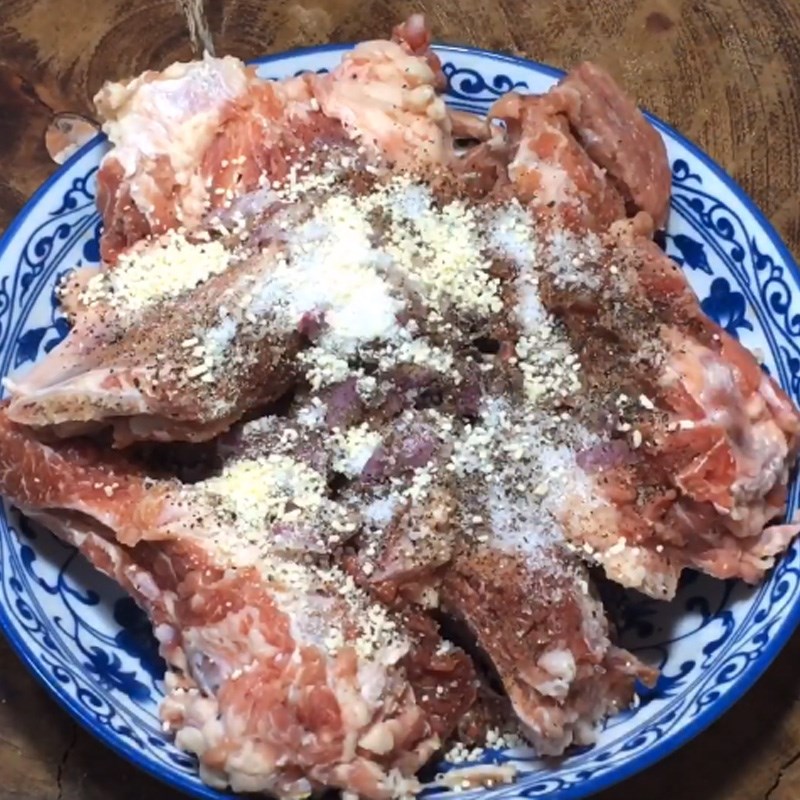 Step 1 Prepare and Marinate Beef Ribs for Beef Rib and Mung Bean Porridge