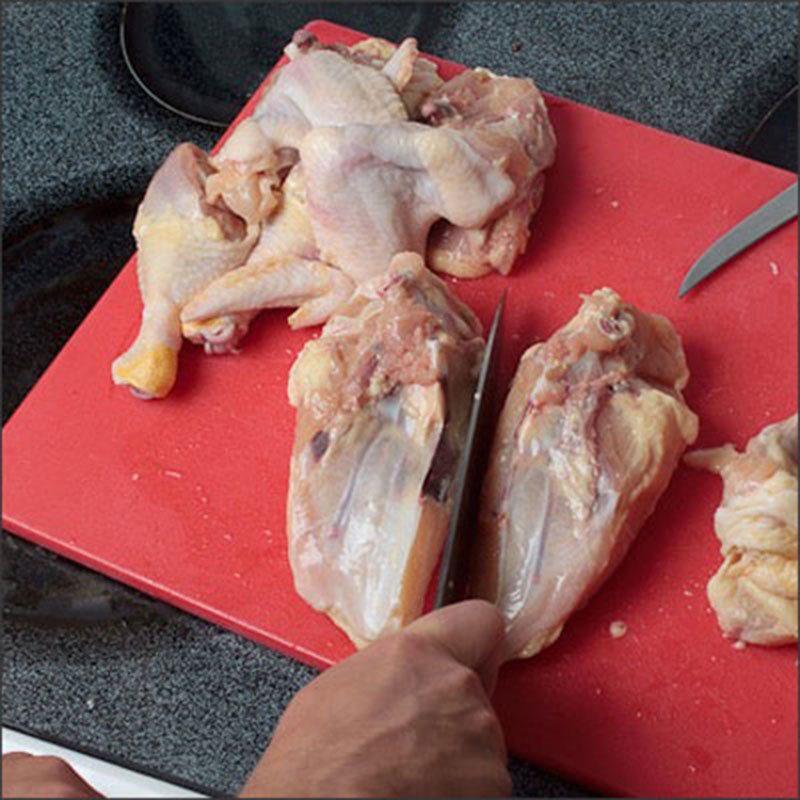 Step 1 Prepare and marinate the chicken for Lemon Grass Chicken Hot Pot