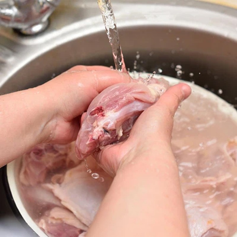 Step 1 Prepare and marinate the pork Grilled Pork in a Fake Dog Meat Style