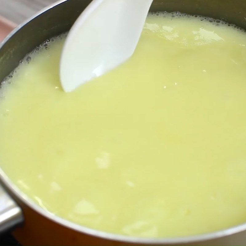 Step 2 Cooking and Blending Potatoes Shrimp Broccoli Soup